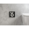Wnęka ścienna na zapas 6 rolek papieru toaletowego Czarny Matowy XtraStoris Original HANSGROHE 56058670