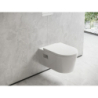 Wnęka ścienna z półką, pojemnikiem na szczotkę toaletową i drzwiczkami Biały mat XtraStoris Rock HANSGROHE 56060700