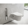 Wnęka ścienna z półką, pojemnikiem na szczotkę toaletową i drzwiczkami Biały mat XtraStoris Rock HANSGROHE 56060700