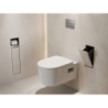 Wnęka ścienna z koszem na śmieci i drzwiczkami 300/150/140 Stal Szlachetna brushed XtraStoris Rock HANSGROHE 56063800