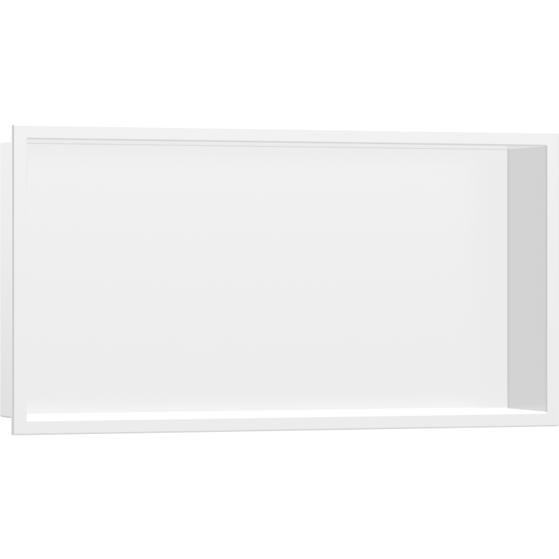 Wnęka ścienna z ozdobną ramką 300/600/100 Biały Matowy XtraStoris Original HANSGROHE 56064700