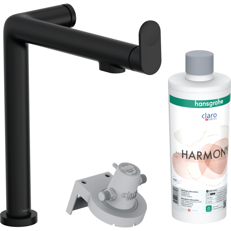 FilterSystem 240 1jet, zestaw startowy Czarny Matowy Aqittura M91 HANSGROHE 76802670