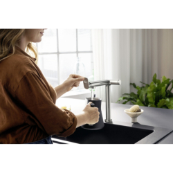FilterSystem 240 1jet, zestaw startowy Stal Szlachetna Finish Aqittura M91 HANSGROHE 76802800
