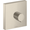 Zawór odcinający 120/120, podtynkowy Nikiel Szczotkowany ShowerSolutions AXOR 10972820