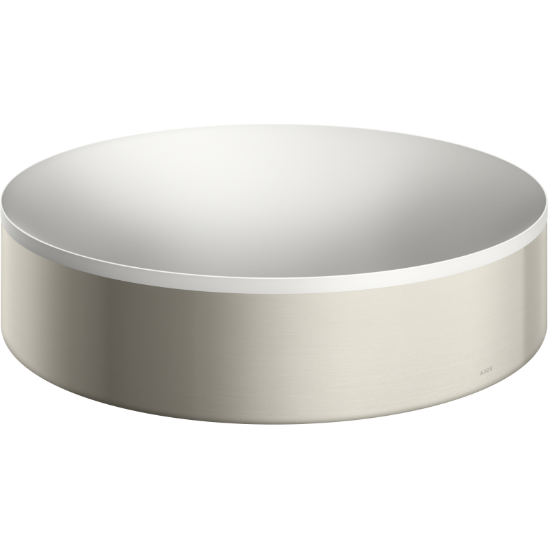 Umywalka nablatowa 400 bez otworu na baterię i przelewu Stal Szlachetna Optyczna Suite Wanna i Umywalki AXOR 42001800