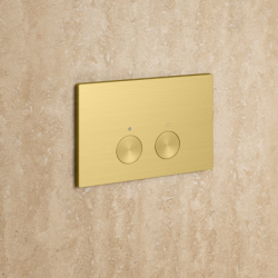 Przycisk spłukujący Mosiądz Szczotkowany FlushPlate AXOR 42530950