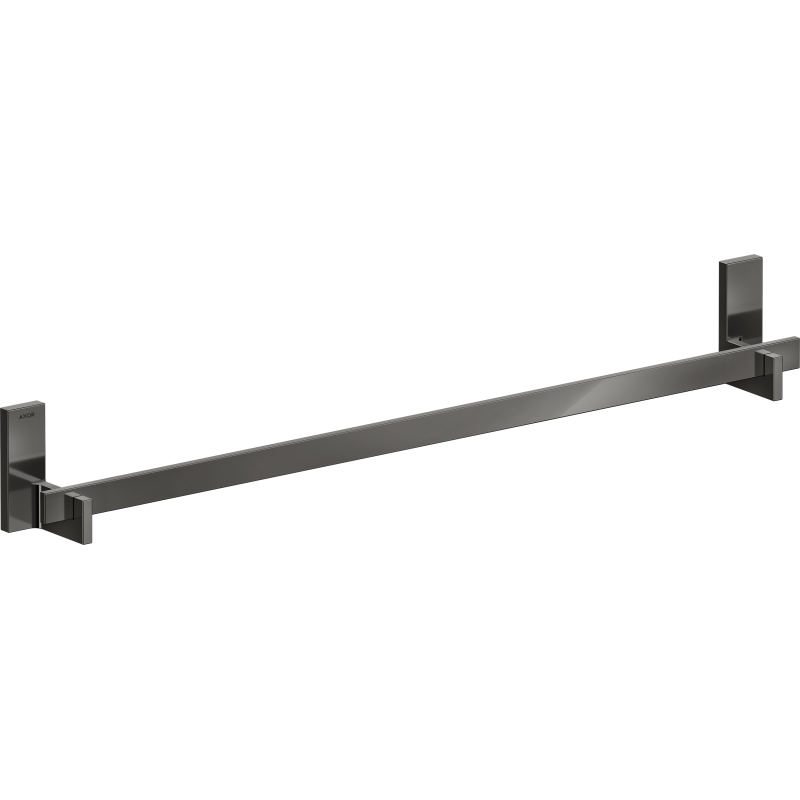Wieszak na ręcznik kąpielowy 800 mm Czarny Chrom Polerowany Universal Rectangular AXOR 42683330