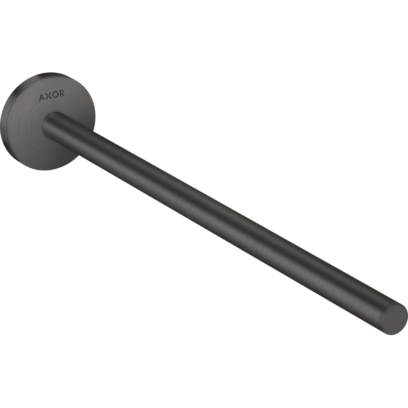 Wieszak na ręcznik, 1-ramienny Czarny Chrom Szczotkowany Universal Circular AXOR 42826340