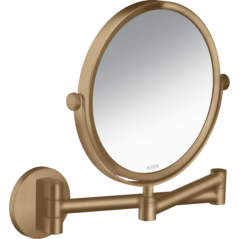 Lusterko kosmetyczne Brąz Szczotkowany Universal Circular AXOR 42849140