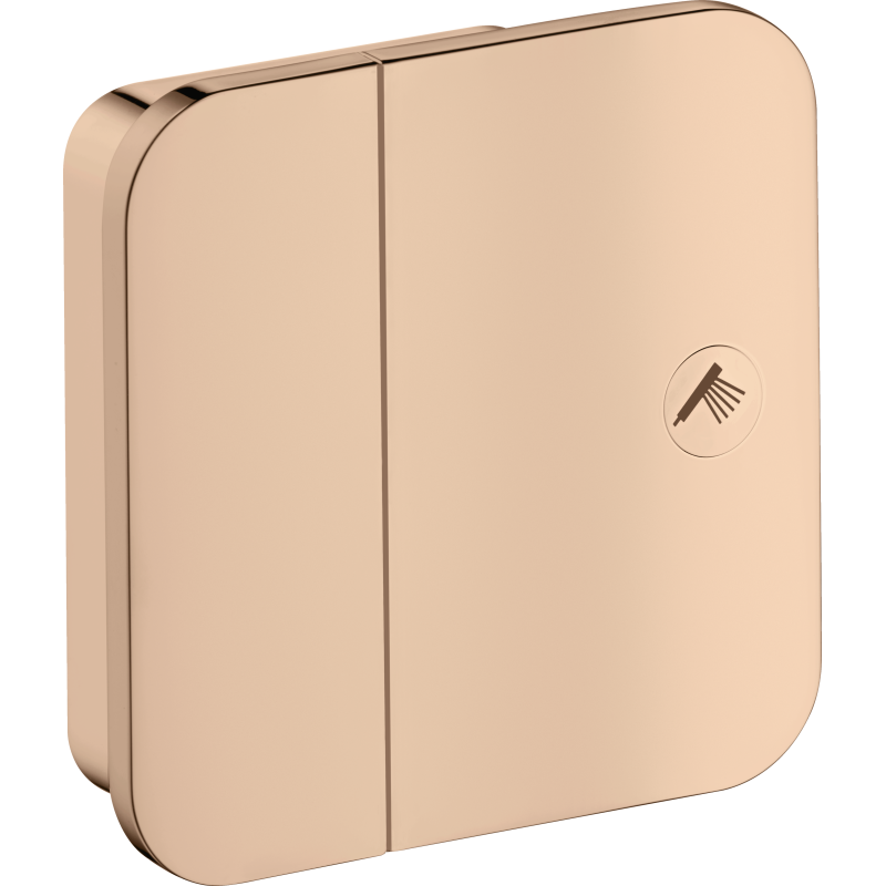 Zawór odcinający, podtynkowy Czerwony Złoty Polerowany One AXOR 45771300