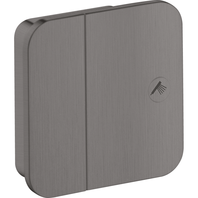 Zawór odcinający, podtynkowy Czarny Chrom Szczotkowany One AXOR 45771340