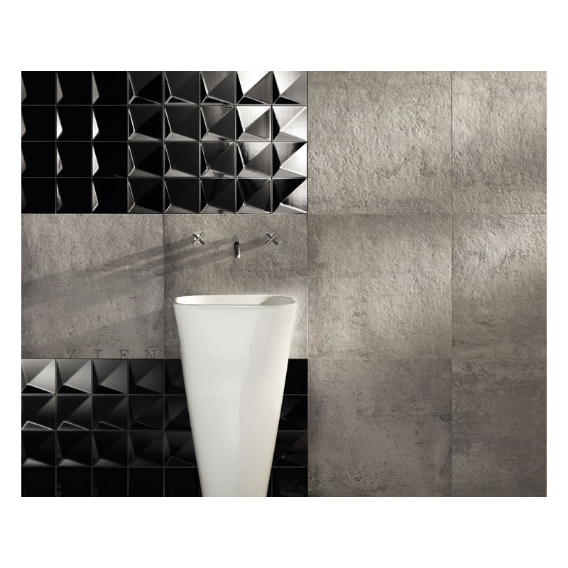 Płytka ścienna Tegel Schwarz 5 14,8x14,8 GAT.1 (P.90825)