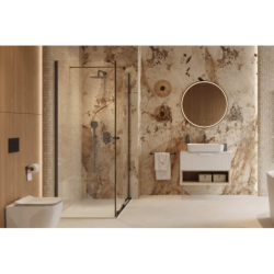 Clever 2.0 bateria prysznicowo-wannowa podtynkowa, 2 funkcyjna, grafit szczotkowany EXCELLENT AREX.4145AB