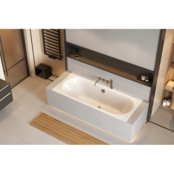 Delta Pi Zestaw prysznicowo-wannowy podtynkowy, 2 funkcyjny, Dry box, biały mat EXCELLENT AREX.1244.K.05WH