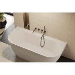 PI Bateria wannowo-prysznicowa podtynkowa, 2 funkcyjna, grafit szczotkowamy EXCELLENT AREX.1240.02AB