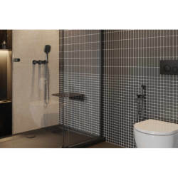 PI Bateria wannowo-prysznicowa podtynkowa, 2 funkcyjna, grafit szczotkowamy EXCELLENT AREX.1240.02AB