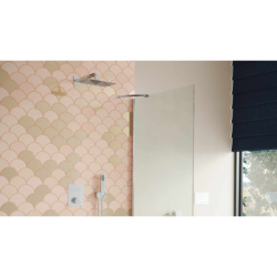 Krotos zestaw prysznic-wanna bateria podtynkowa, 3 funkcyjna, termostat, wylewka kaskadowa, chrom EXCELLENT AREX.SET.8047CR