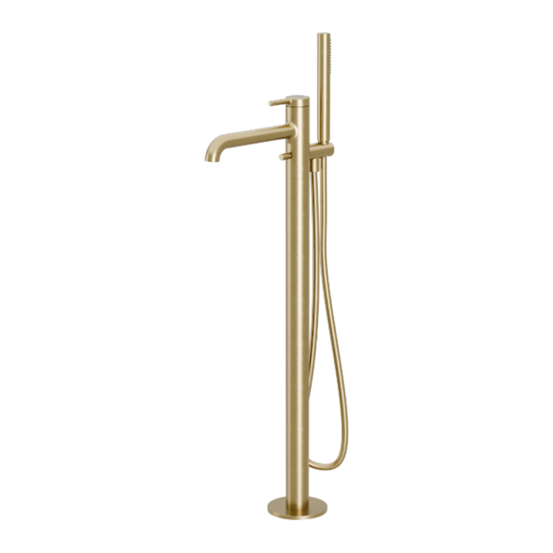 Delta Pi bateria wannowa wolnostojąca, złoty szczotkowany EXCELLENT AREX.1254GB