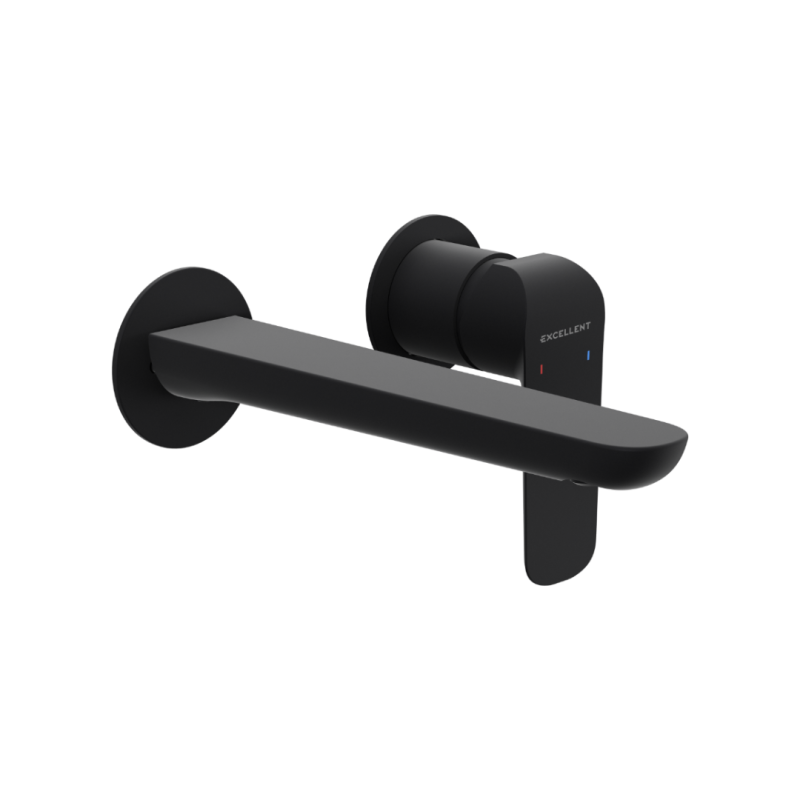 Clever 2.0 bateria umywalkowa podtynkowa komplet, czarny soft EXCELLENT AREX.4114BS