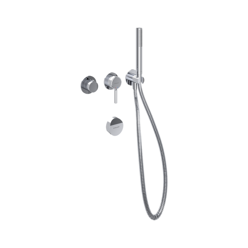 Delta Pi Zestaw prysznicowo-wannowy podtynkowy, 2 funkcyjny, syfon Hover,  chrom EXCELLENT AREX.1244.K.07CR