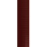 Płytka ścienna Groove burgundy 1 gloss STR 29,8x7,8x1 GAT.1 (P.82751)