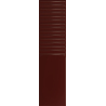 Płytka ścienna Groove burgundy 2 gloss STR 29,8x7,8x1 GAT.1 (P.82753)