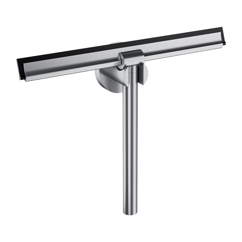 Ściągaczka do wody z uchwytem, nikiel szczotkowany Uni OMNIRES UN10910NI