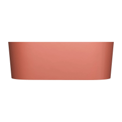Wanna wolnostojąca z przelewem 160 x 75 cm, terracotta mat Ovo M+ OMNIRES OVO160WWZPTE
