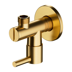 Zawór kątowy, złoty...