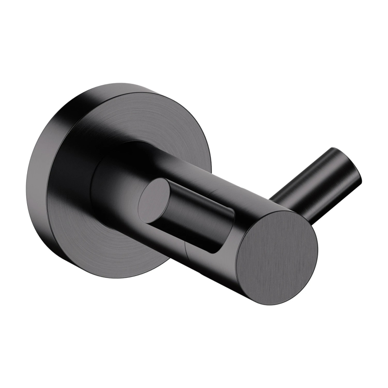 Haczyk podwójny, antracyt szczotkowany Modern Project OMNIRES MP60120AT