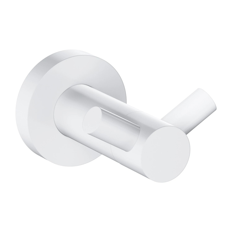 Haczyk podwójny, biały mat Modern Project OMNIRES MP60120WM