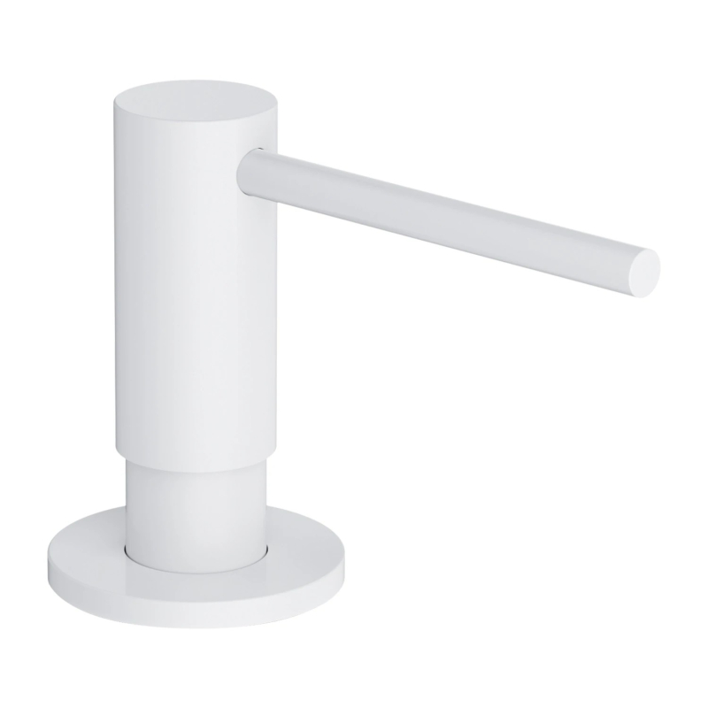 Dozownik mydła w płynie, nablatowy, biały mat Modern Project OMNIRES MP60723WM