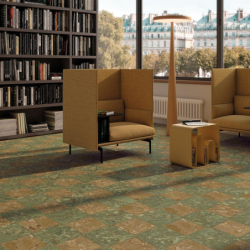 CHECKERS STARRY BROWN WASH MAT 24,3X24,3 REKT. GAT.1 (P.91467)