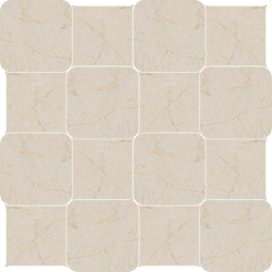 CHECKERS STARRY CREAM DUNE MAT 24,3X24,3 REKT. GAT.1 (P.91457)