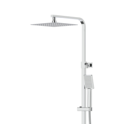 Kolumna prysznicowa ANGO deszczownica 25cm termostat chrom CORSAN CMN02TCH