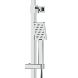 Kolumna prysznicowa ANGO deszczownica 25cm termostat wylewka obrotowa chrom CORSAN CMN02TCHW