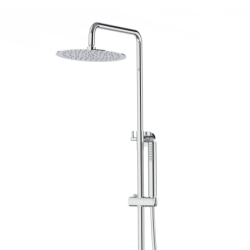 Kolumna prysznicowa LUGO deszczownica 25cm wylewka obrotowa chrom CORSAN CMN01MCHW