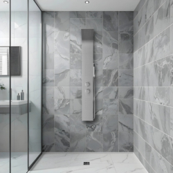 Panel prysznicowy ALTO mieszacz srebrny CORSAN A017MSL