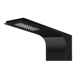 Panel prysznicowy DUO termostat czarny CORSAN A777TBL