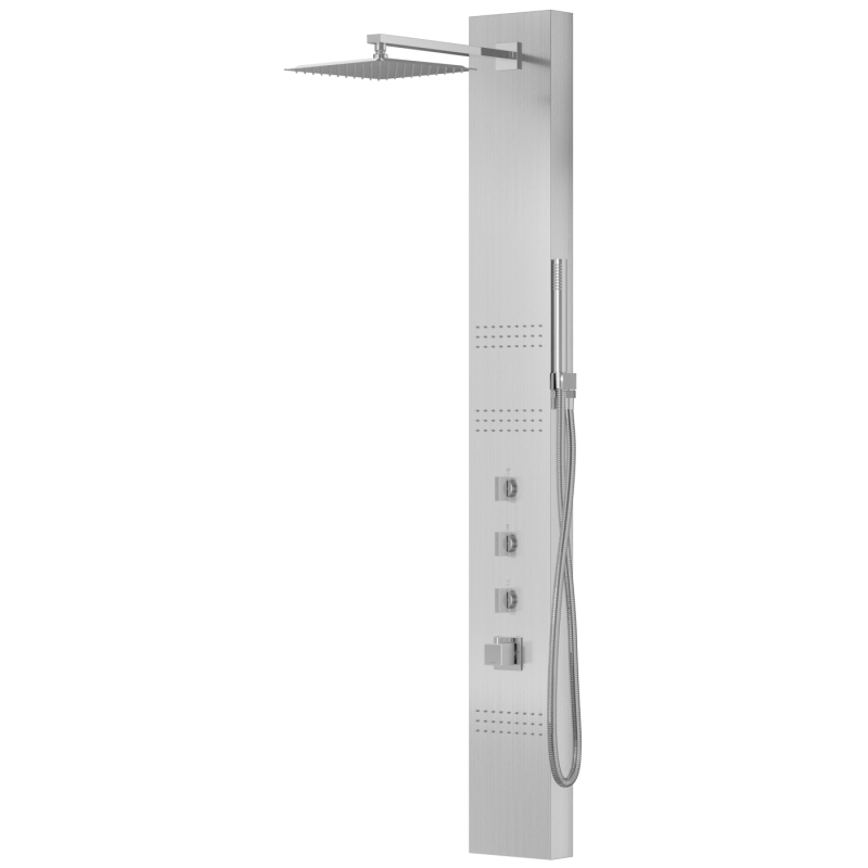 Panel prysznicowy NEO termostat stal CORSAN S060TSL