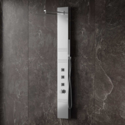 Panel prysznicowy NEO termostat stal CORSAN S060TSL