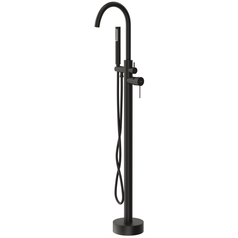 Bateria wannowa wolnostojąca LUGO czarna CORSAN CMB7535BL