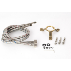 Bateria wannowa wolnostojąca LUGO czarna CORSAN CMB7535BL