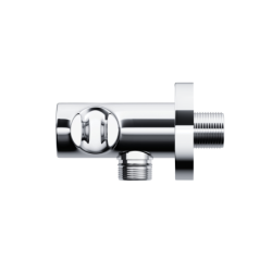 Uchwyt prysznicowy z przyłączem do słuchawki prysznicowej CORSAN CMU169CH