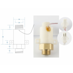 Hydrogenerator do oświetlenia LED 1 kolor CORSAN P021