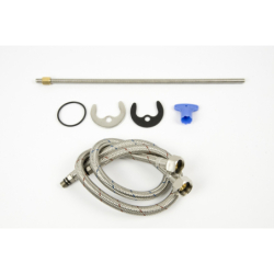 Bateria umywalkowa LUGO wysoka czarna CORSAN CMB7512BL