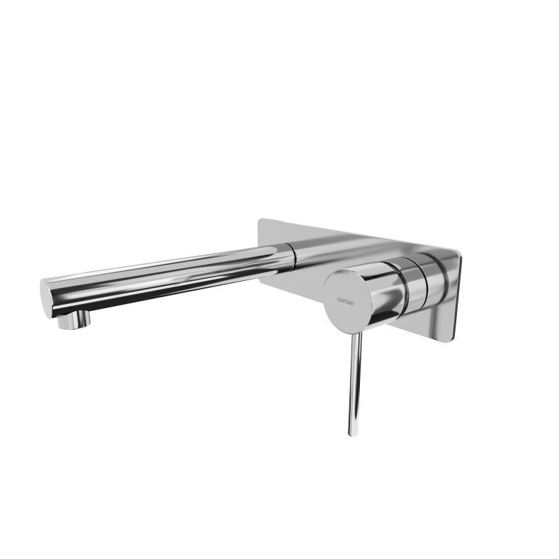 Bateria umywalkowa podtynkowa LUGO z wylewką chrom CORSAN CMB7515CH