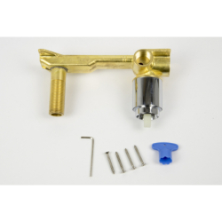 Bateria umywalkowa podtynkowa LUGO z wylewką chrom CORSAN CMB7515CH