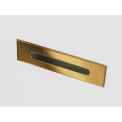 Wanna wolnostojąca NAUTI 170 x77 cm korek klik-klak złoty CORSAN E043XLGL