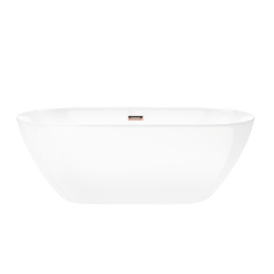 Wanna wolnostojąca OLVENA 170 korek klik-klak miedziany / różowe złoto CORSAN E041XLRG